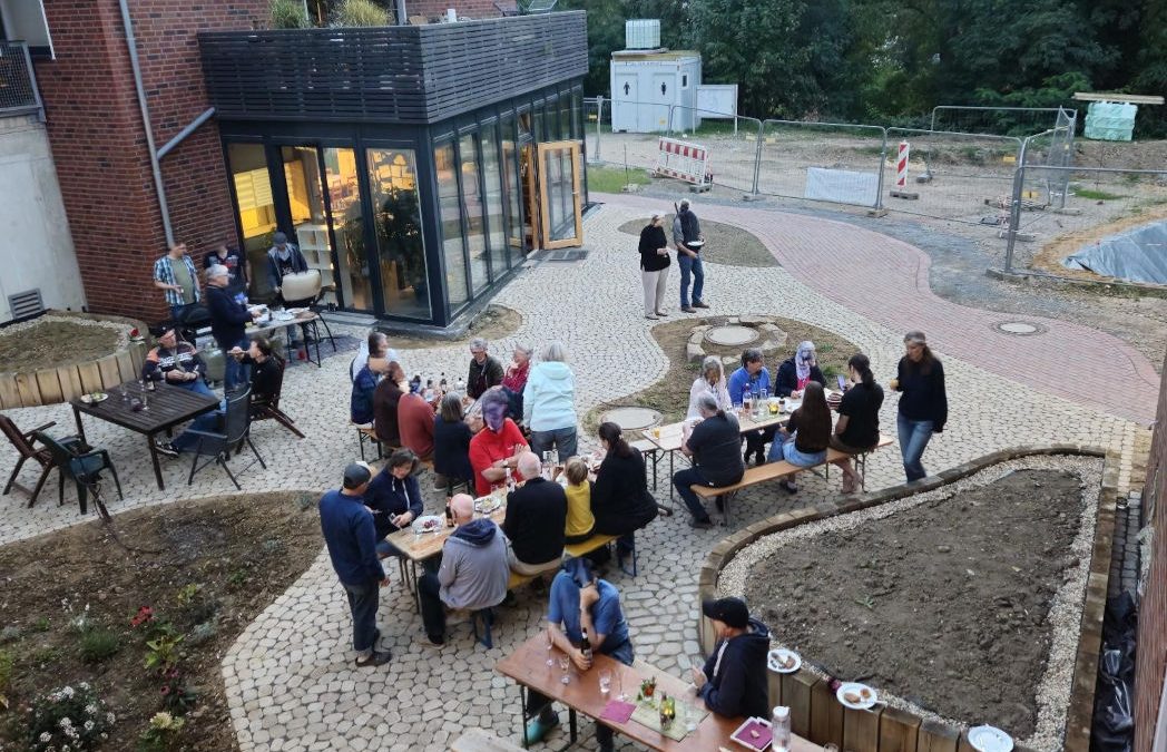 Gestaltung des zentralen Siedlungsplatzes