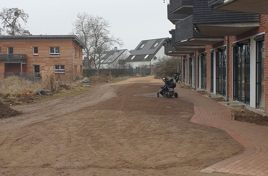 Wege im PrymPark gut vorwärts gekommen