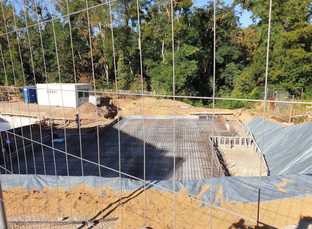 Bauvorbereitungen für das 3. Projekt im PrymPark